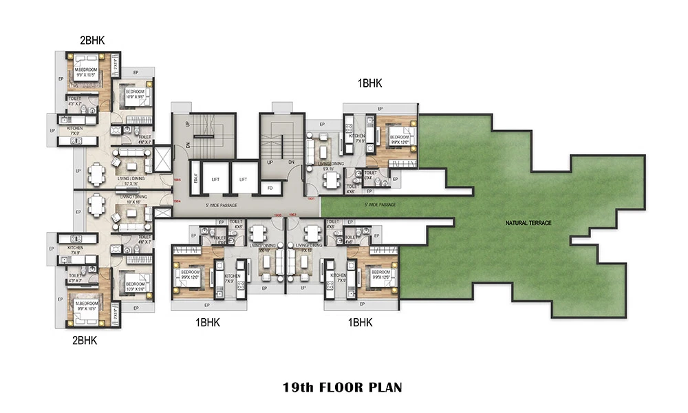 Gold Crest Floor Plan Image 6