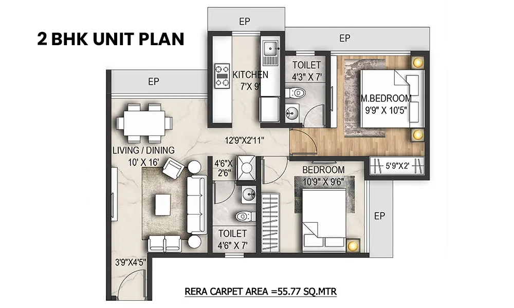 Gold Crest Floor Plan Image 8