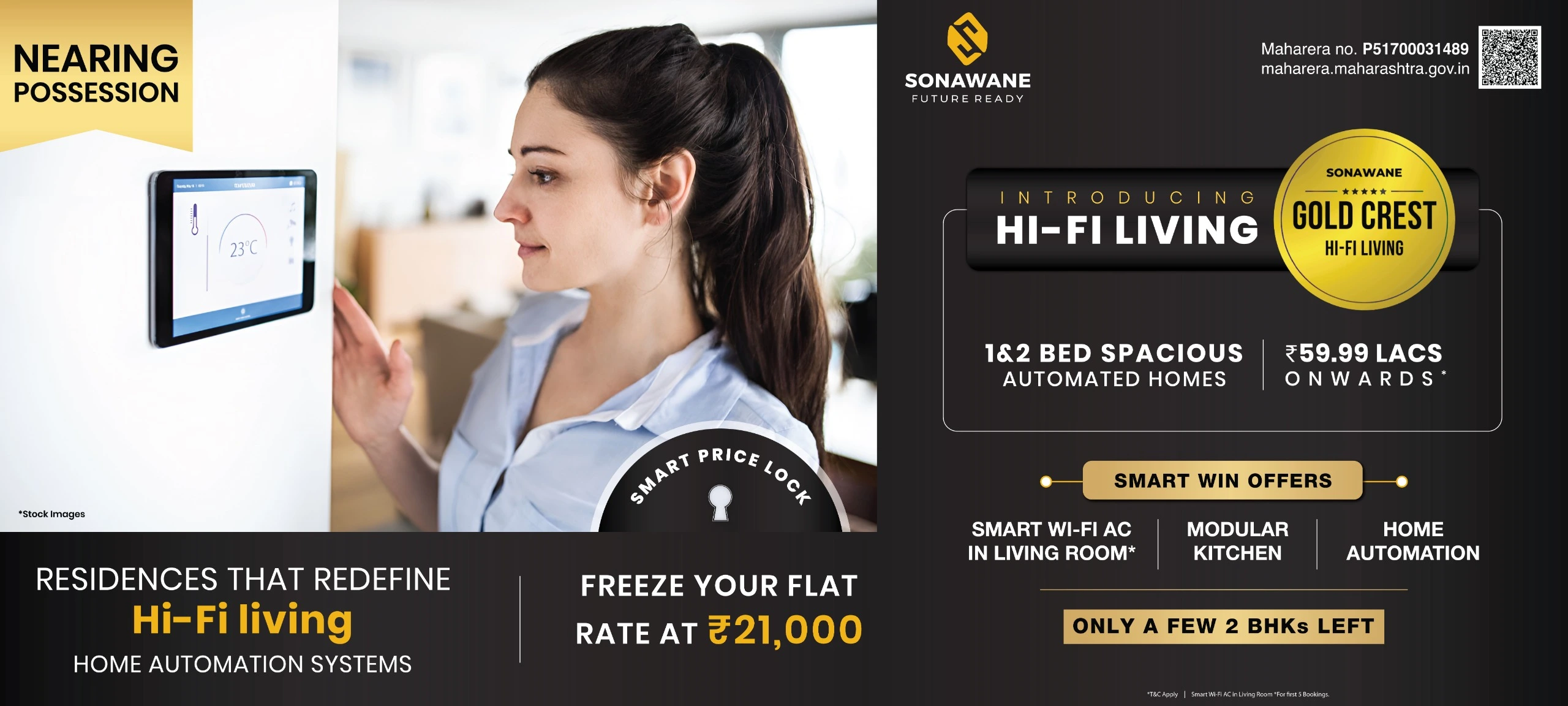 1 & 2 BHK Gold Crest Dombivli Banner